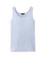 ラメベア天竺ベーシックタンクトップ/ライトブルー(091)