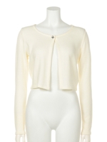 ワントップビジューカーデ/ベビーピンク