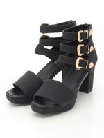 Beltedサンダル/ブラック