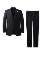 ウールベーシックスーツ/ブラック(019)