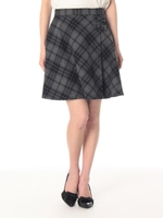 ガーリーチェックリボンスカート/ベージュ