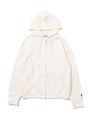 LOOSE SWEAT ZIP UP HOODIE/アッシュ