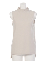 TESJハイネックノースリTOP/L-GRAY