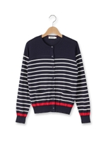 プチポケ配色ボーダー/ブルー系(394)