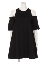 tacfrill shoulder one-piece/black