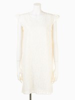 カラーレースワンピース【2ndline】/ホワイト