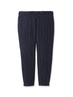 インディゴセルウィッチストライプパンツ/ネイビー(393)