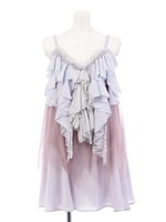 ボリュームリメイクドレス/ホワイト