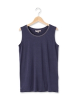 衿スタッズタンクトップ/オフホワイト(003)