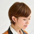 14mmコットンパールピアス