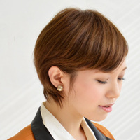 14mmコットンパールピアス
