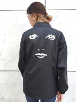 FACE COACH JACKET/ブラック