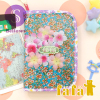 MICHALINA アロハピースじゃばらダイアリーケースS［マリーフラワー/グリーン］