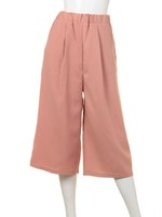 【2ndline】ハンパ丈布帛ガウチョパンツCL-0984/PKBE