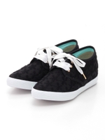 【twinktwink】ポインテッドレースコンビスニーカー/ブラック