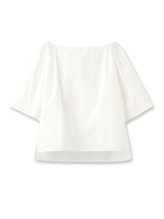 オフショルフレアブラウス/ホワイト(003)