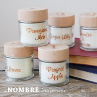 ノンブルグラスポットキャンドル