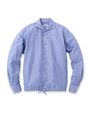 ブルーハケメ ドロストシャツ/ブルー(092)