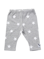 BASIC HALF LEGGINGS STAR PRINT(12M〜2T)/アッシュ