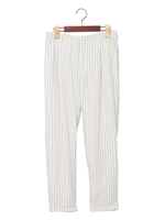 ストライプジョガー/PT/オフホワイト/チェック