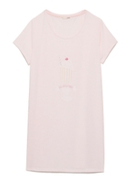 ワンポイントパフェロゴドレス/BLU