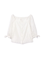 OFF SHOUL PUFF BLOUSE/ホワイト(030)