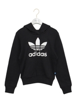 【adidas Originals】TREFOIL LOGO HOODIE/BLK
