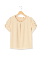 ジョーゼットブラウス/オフホワイト(003)