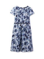 【VERY6月号掲載】ブラッシュフラワー柄ワンピース/キャメル(141)