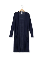 ロング丈ニットカーディガン/グレー(012)