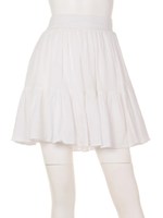 【Auntie Rosa】ワッシャーガーゼースカート/WHT