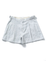 【NUMBER STANDARD】シェーディングヒッコリーショートパンツ/ブルー