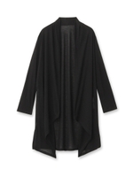 クレジャージカーディガンニット/ブラック(019)