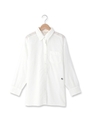 スイスコットンシャツ/ブルー系(095)
