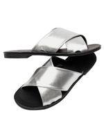 ワイドクロスコンフォートサンダル/ブラック