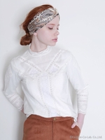 CAVALIER  BLOUSE/OFFWHT