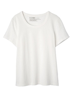 PJ UNDER／ダブルフェイスコットンＴシャツ/ヘザーグレー