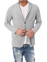 【AZUL by moussy】スラブパイルキリッパテーラードジャケット/T.GRY