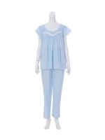 Cottonreal(コットンリアル) REID 上下ナイティ/サックス(090)