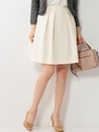 ★JOC PE/R STRC 2タック スカート/Off White