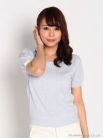 上品ジュエルニット/ベビーピンク