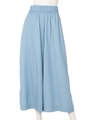 【ACHRO】WIDE FLARE PANTS/BLUE LT