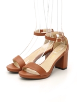 【6/10　ヒルナンデスご紹介商品】【CanCam 2016年7月号掲載】シンプルアンクルストラップ/サンダル/クロ