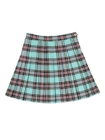 オリジナルチェックプリーツスカート/ピンク