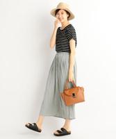 消しプリーツスカンツ