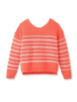 [S]ジャカードボーダーニット/ピンク(372)