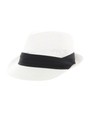 【1/5までNEWYEARSALE価格】【AZUL by moussy】透かしペーパーHAT/YEL