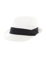 【1/5までNEWYEARSALE価格】【AZUL by moussy】透かしペーパーHAT/YEL