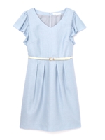 ツィルフリルスリーブワンピース/ピンク(090)