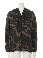 フルジップパーカー/ブラック